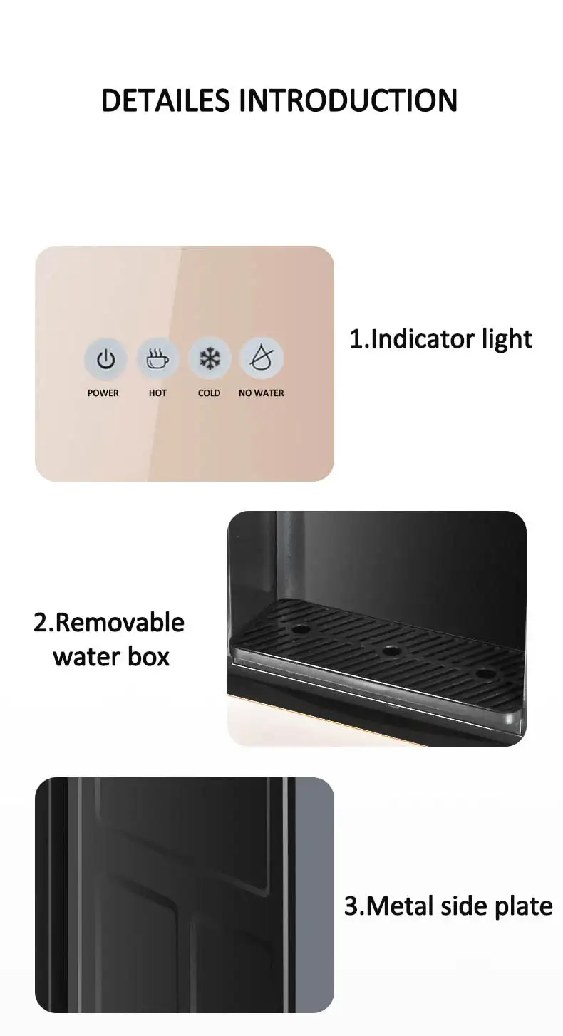 Hot and Cold RO Water Dispenser water tank
