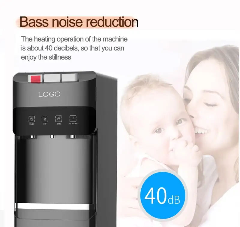 RO Water Dispenser with Child Lock internal view