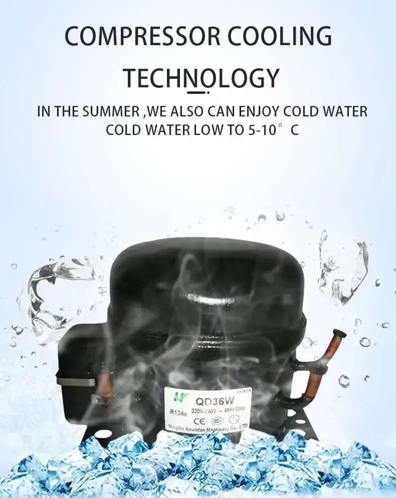 RO Water Dispenser with Child Lock filter system